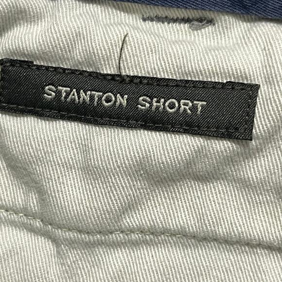 J Crew Stanton Shorts Mens Size 38 Blue 100% Cotton 8.5" Inseam BROKEN BUTTON - Picture 6 of 11